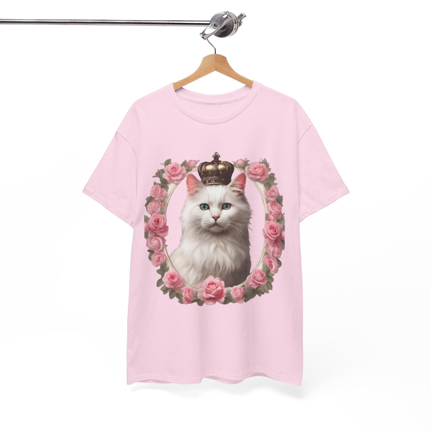 Coquette Kitty Cat Princess Women's Plus Cotton Short Sleeved Tee Size xl-5xl