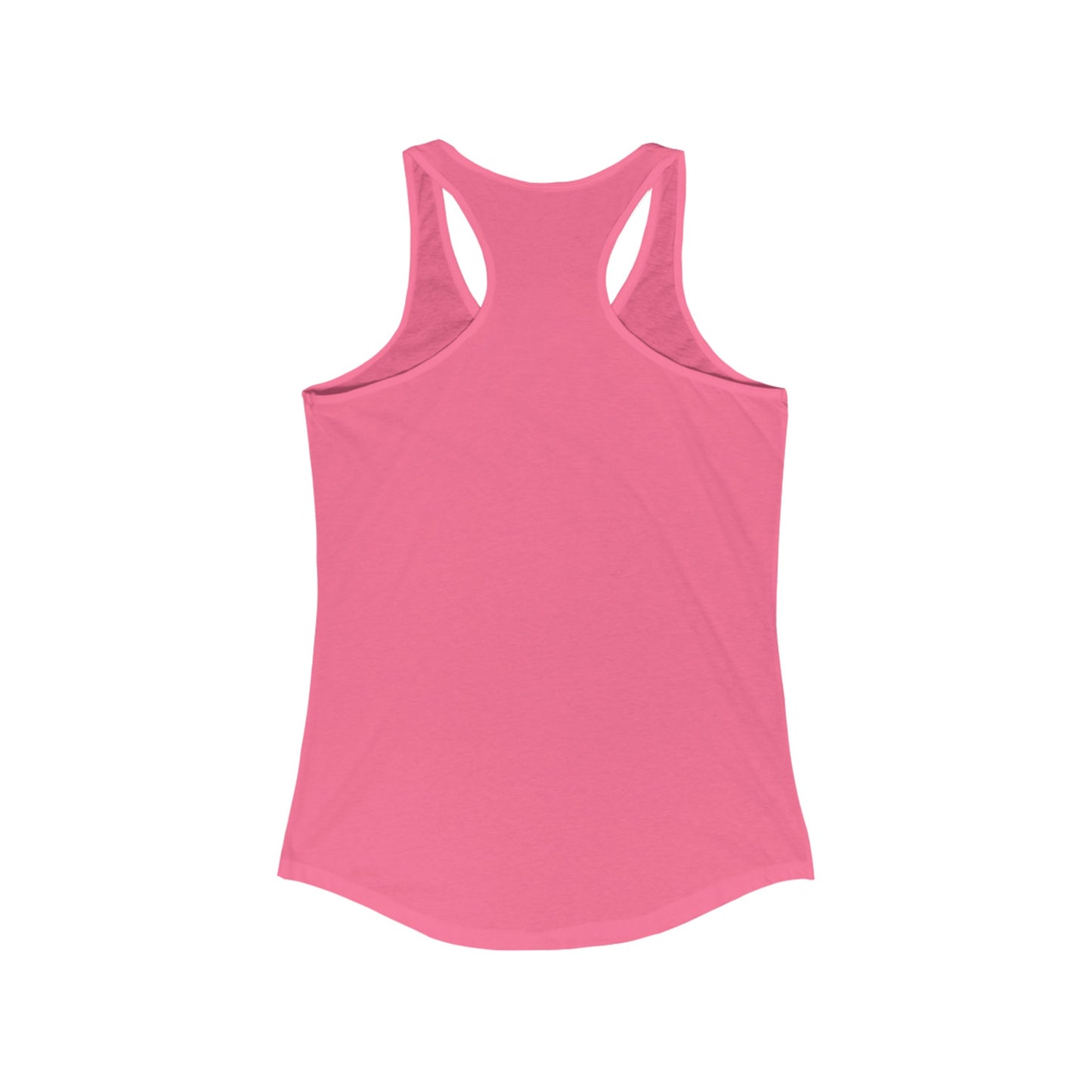 Peace & Happiness Neon Smiley Face Women's Racerback Slim Fit Tank Top Sizes xs-2xl