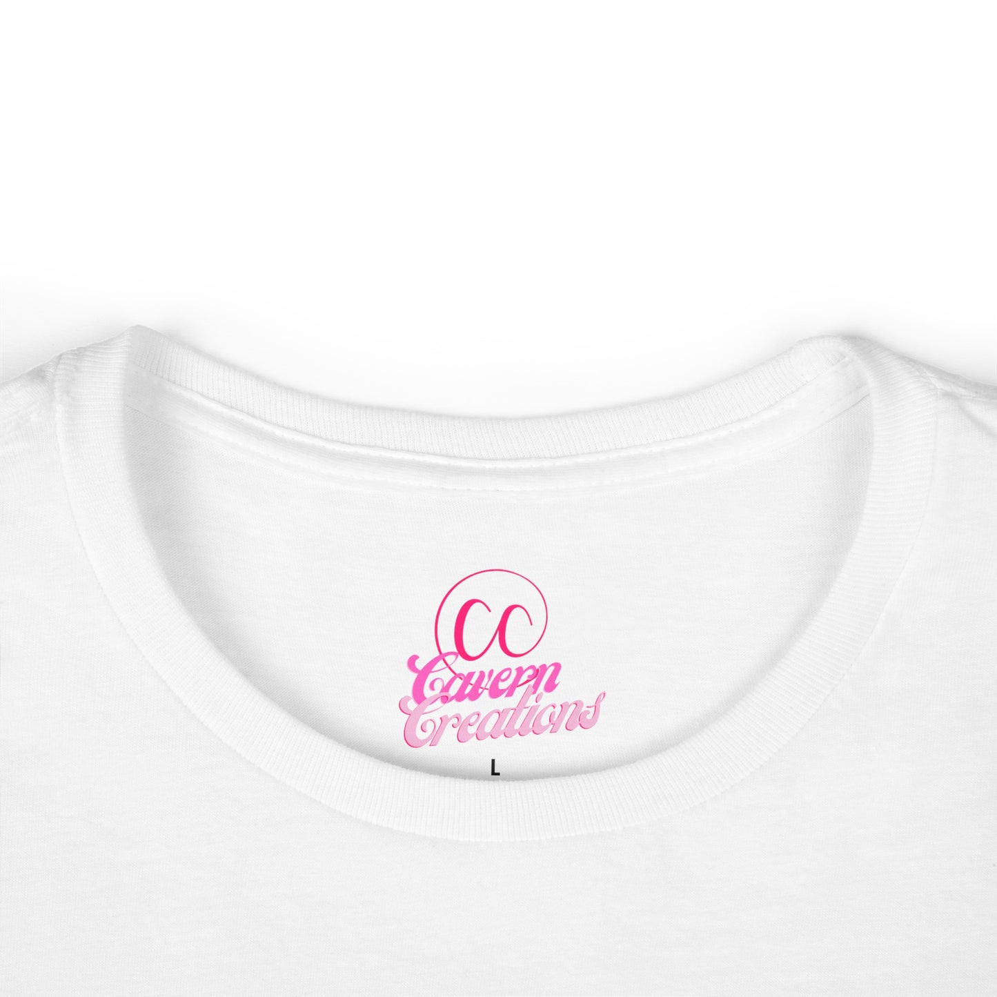 Bratty & Boujee Pink Script Women's Softstyle Tee Sizes S-2xl
