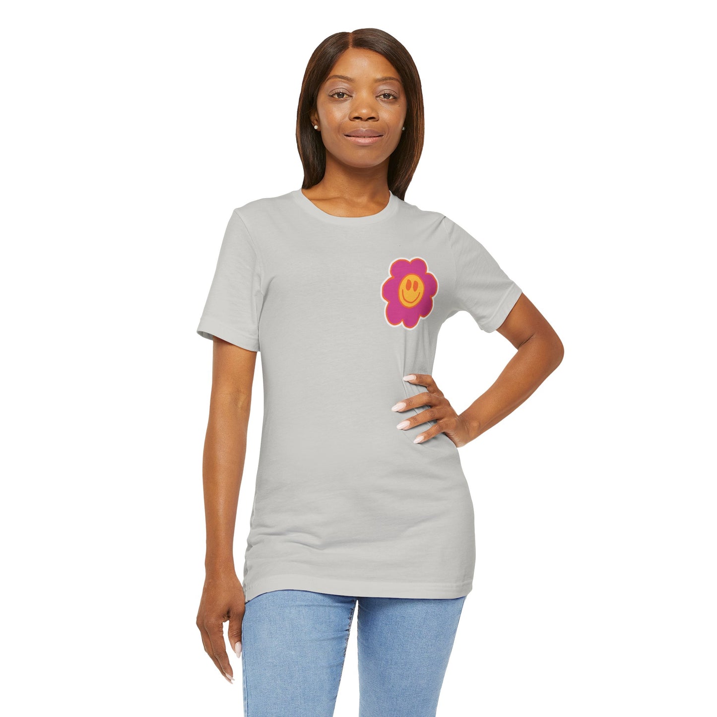 Hippie Happy 60's Retro Short Sleeve Tee Sizes S-2xl