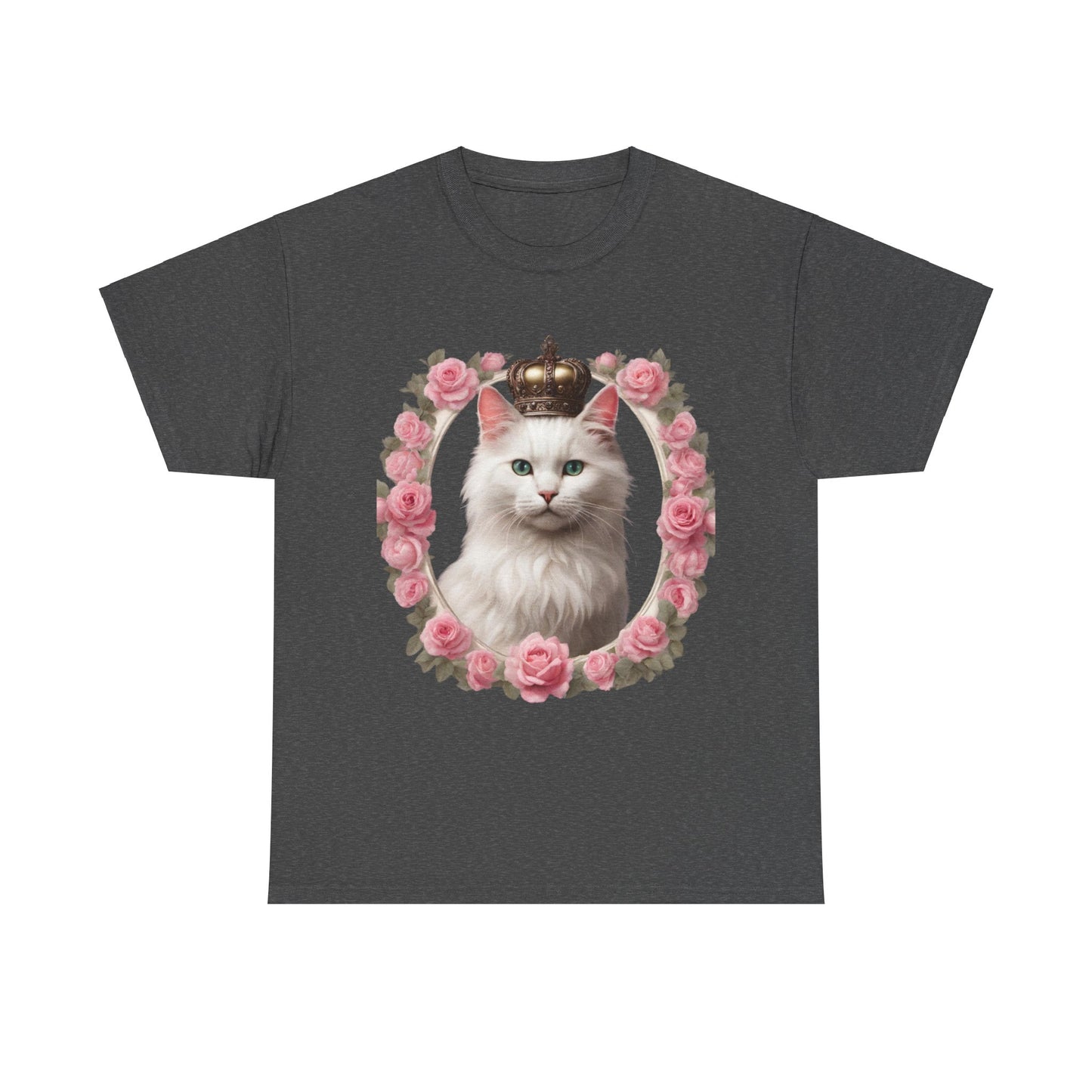 Coquette Kitty Cat Princess Women's Plus Cotton Short Sleeved Tee Size xl-5xl