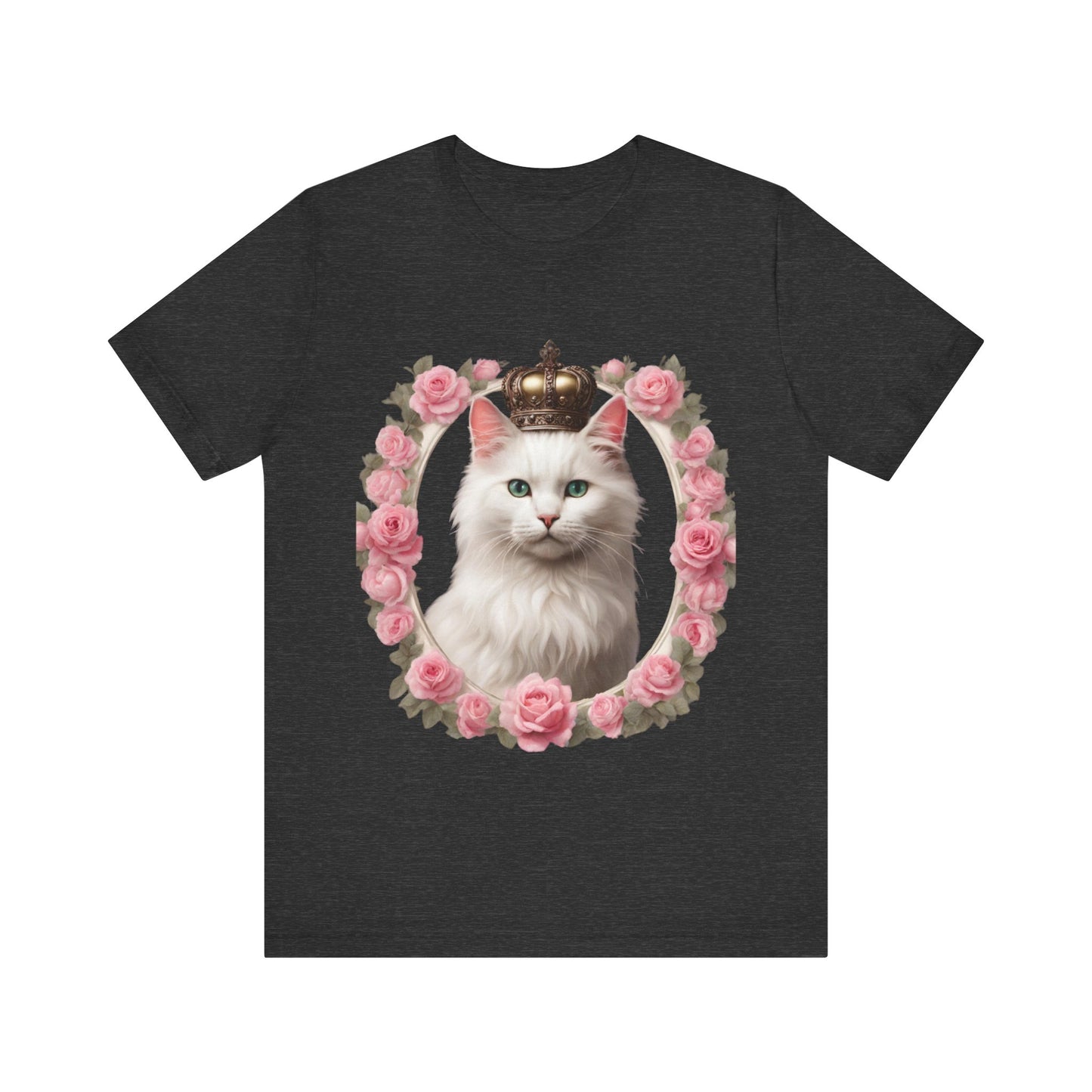 Coquette Kitty Cat Princess Women's Jersey Short Sleeved Tee Size S-2xl