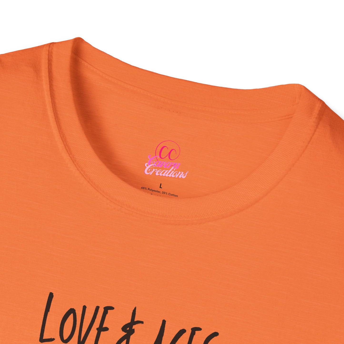 Love & Aces Tennis Club Plus Women's Softstyle T-Shirt Sizes XL-5XL