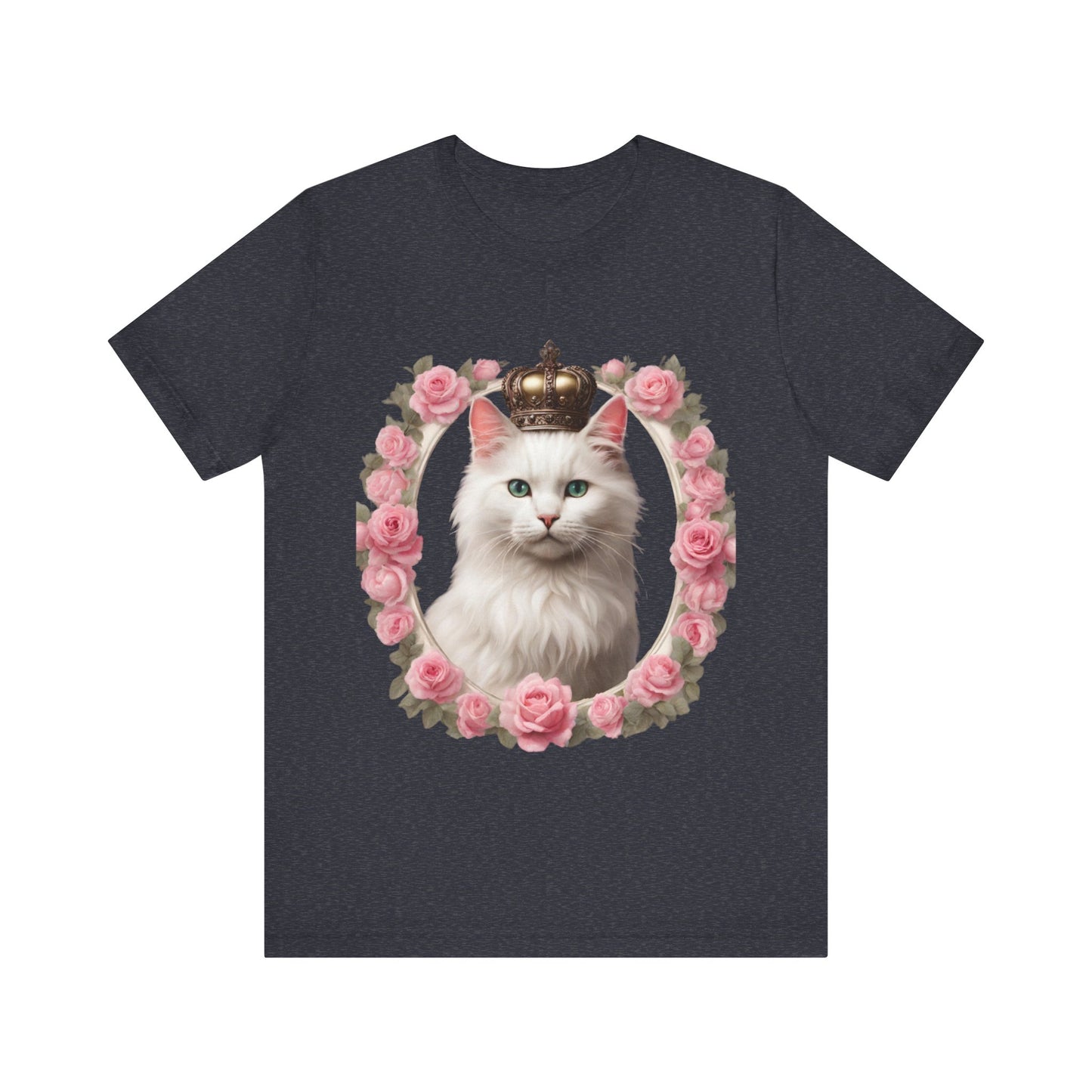 Coquette Kitty Cat Princess Women's Jersey Short Sleeved Tee Size S-2xl