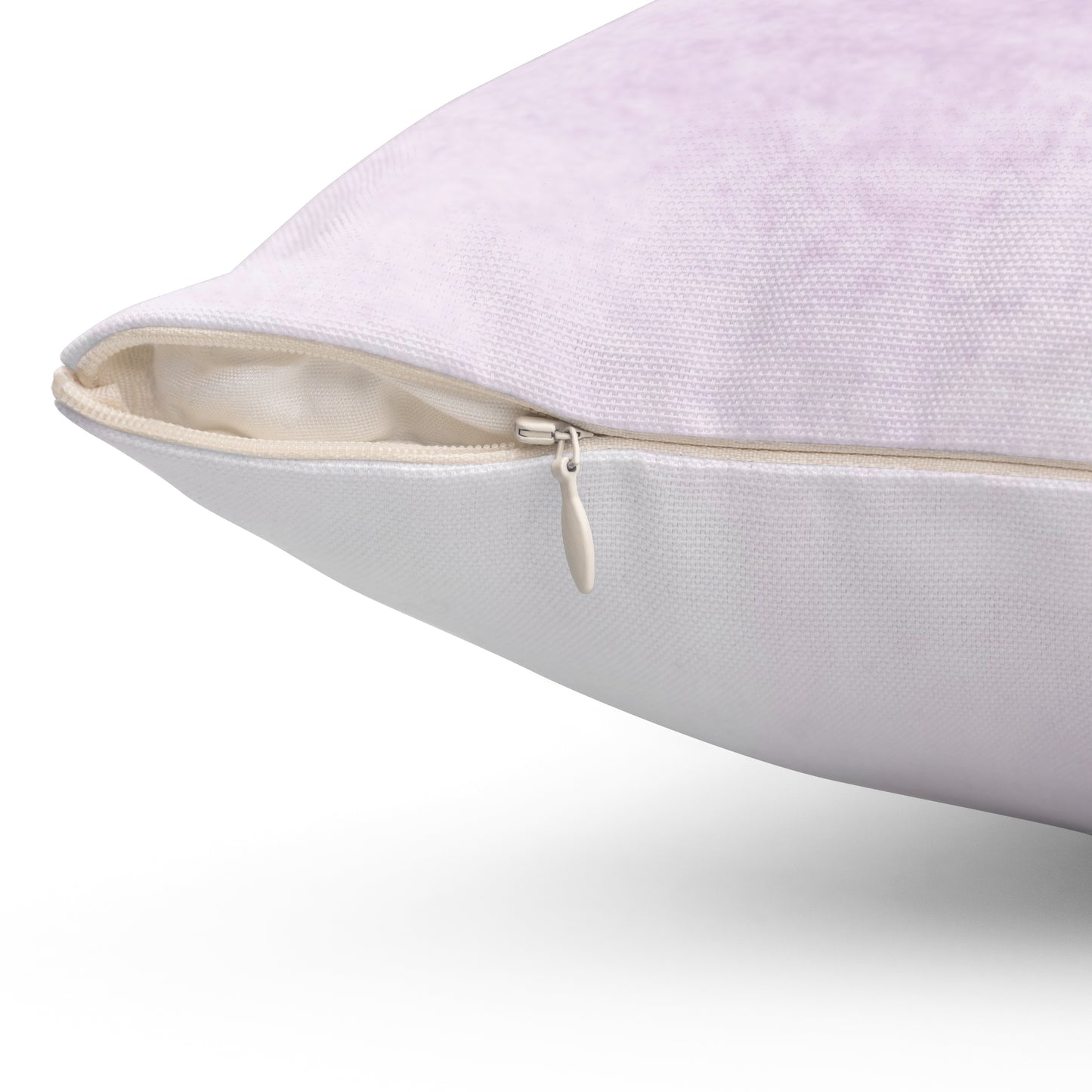 Pink & Purple Lucky Horseshoe Cowgirl Marbled Double Sided Square Pillow - Multiple Sizes