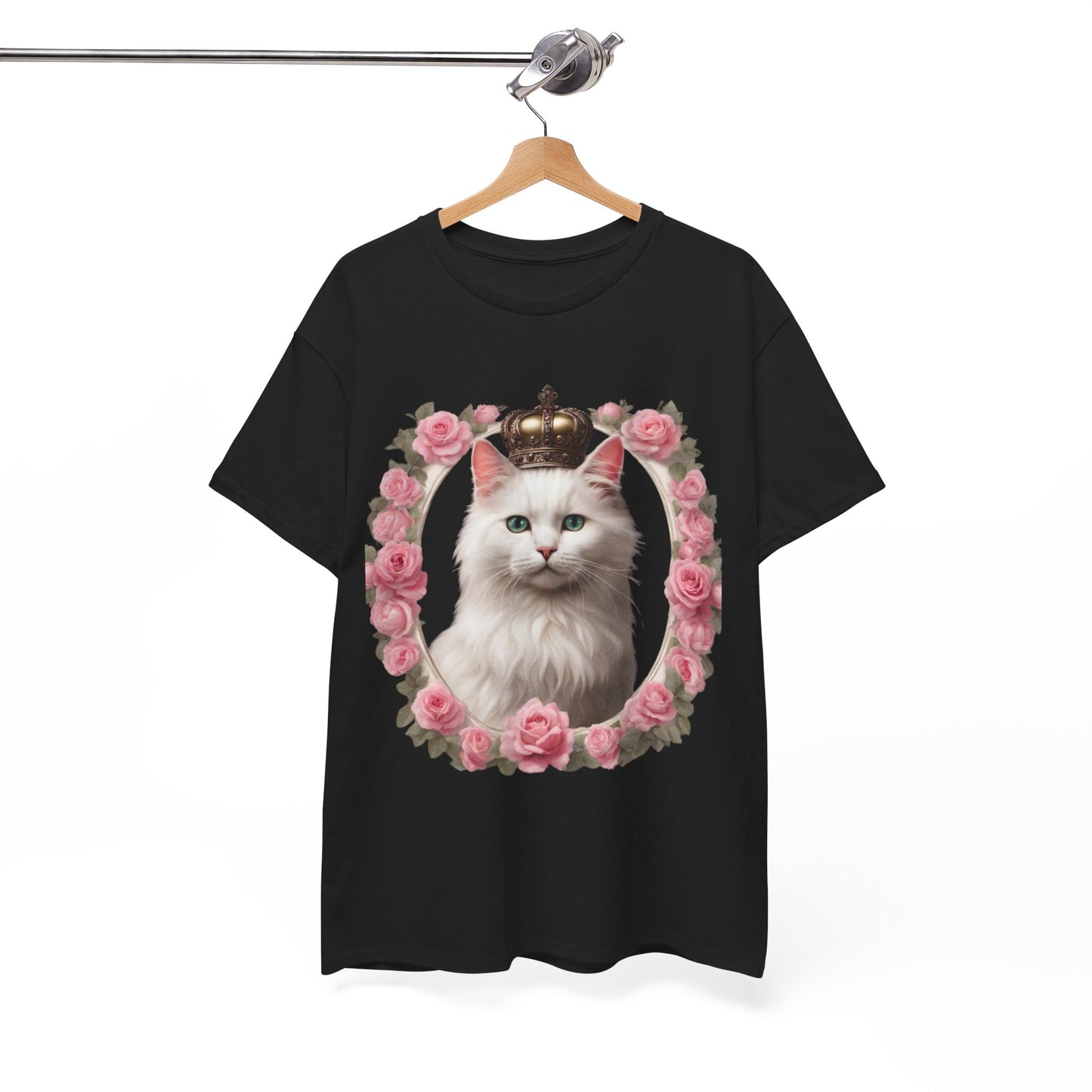 Coquette Kitty Cat Princess Women's Plus Cotton Short Sleeved Tee Size xl-5xl