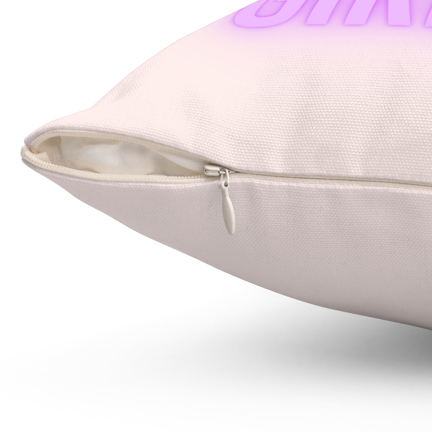 Let's Go Girls Pink Purple Cowgirl Square Pillow Multiple Sizes