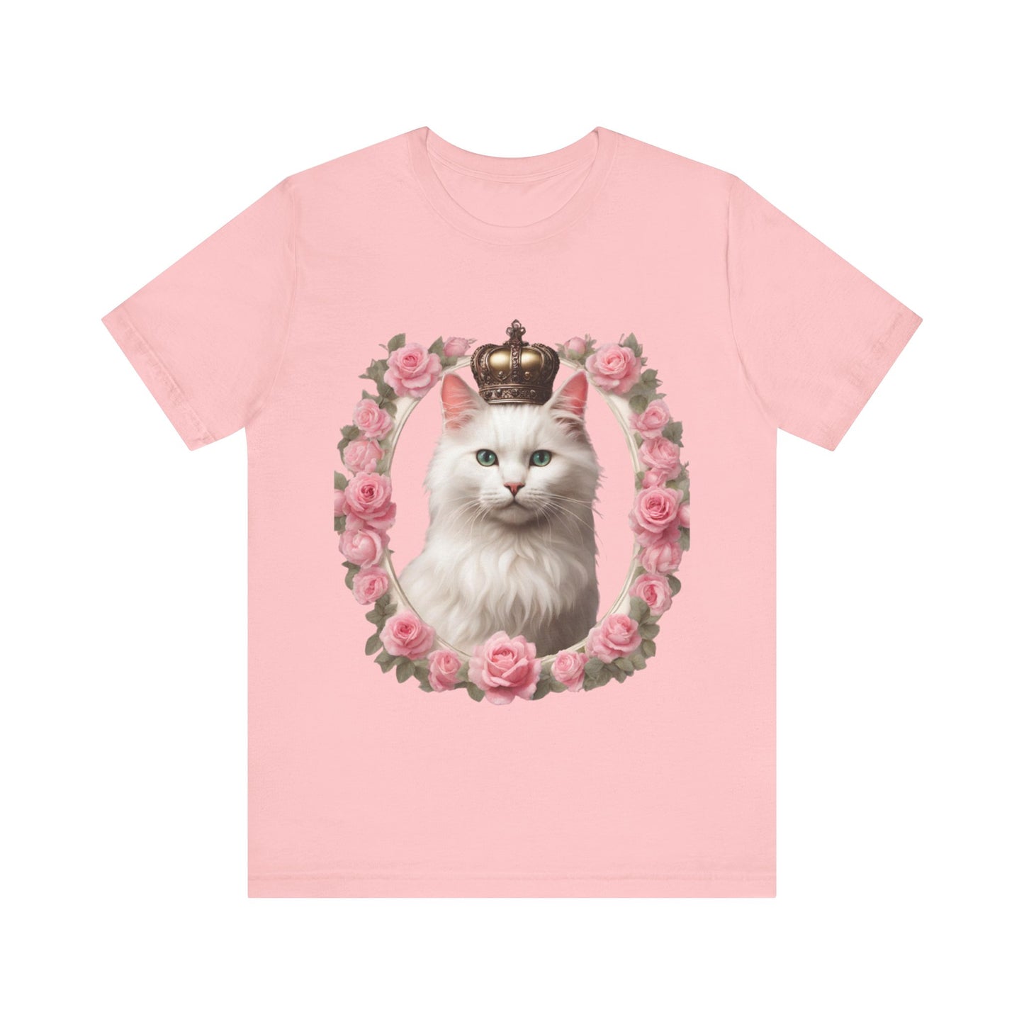 Coquette Kitty Cat Princess Women's Jersey Short Sleeved Tee Size S-2xl
