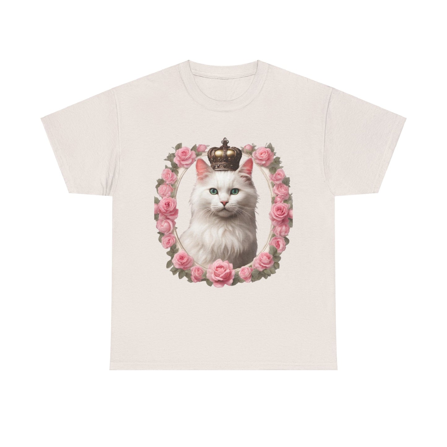 Coquette Kitty Cat Princess Women's Plus Cotton Short Sleeved Tee Size xl-5xl