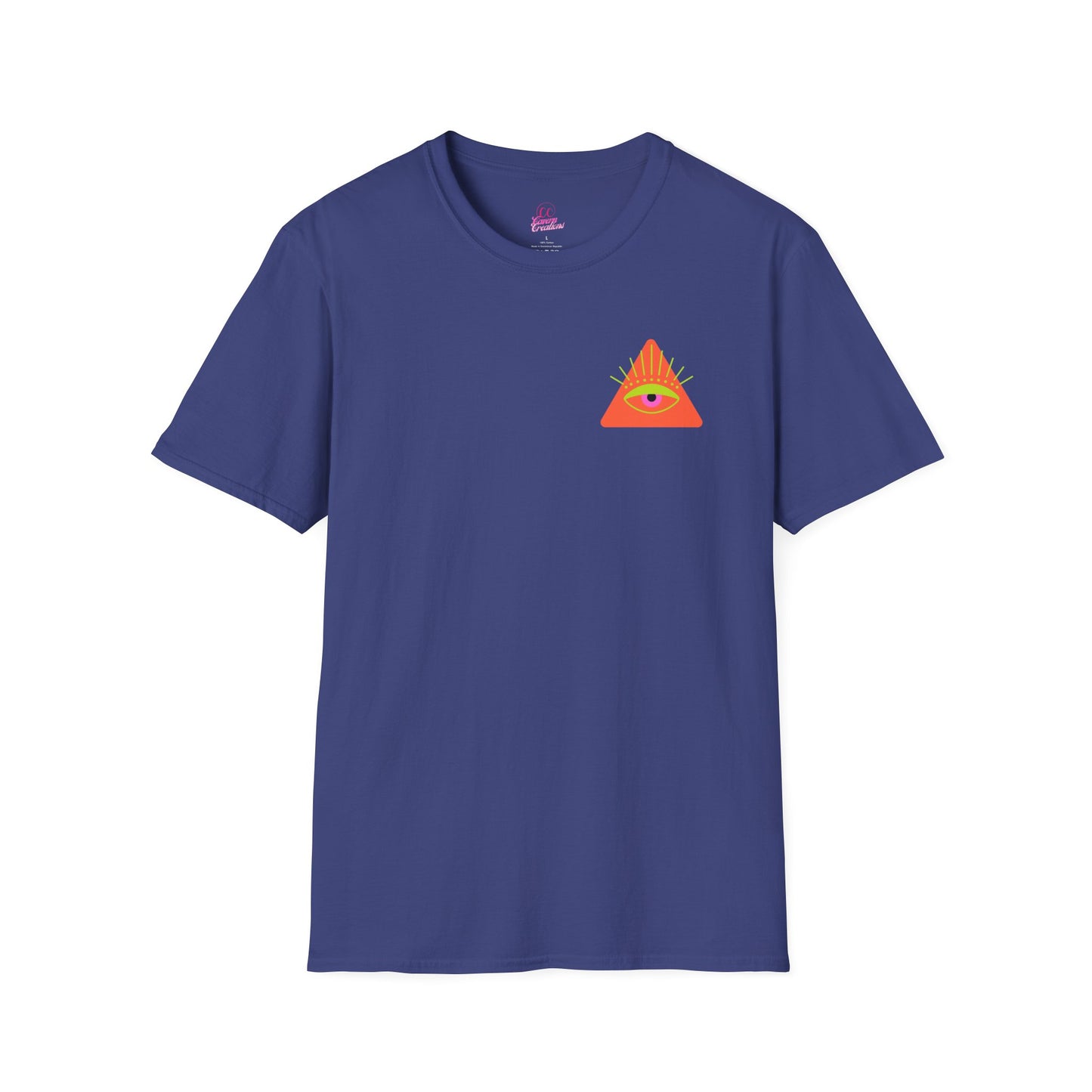 Trippy Mushrooms Double Sided Women's Plus Softstyle Tee Sizes xl-5xl
