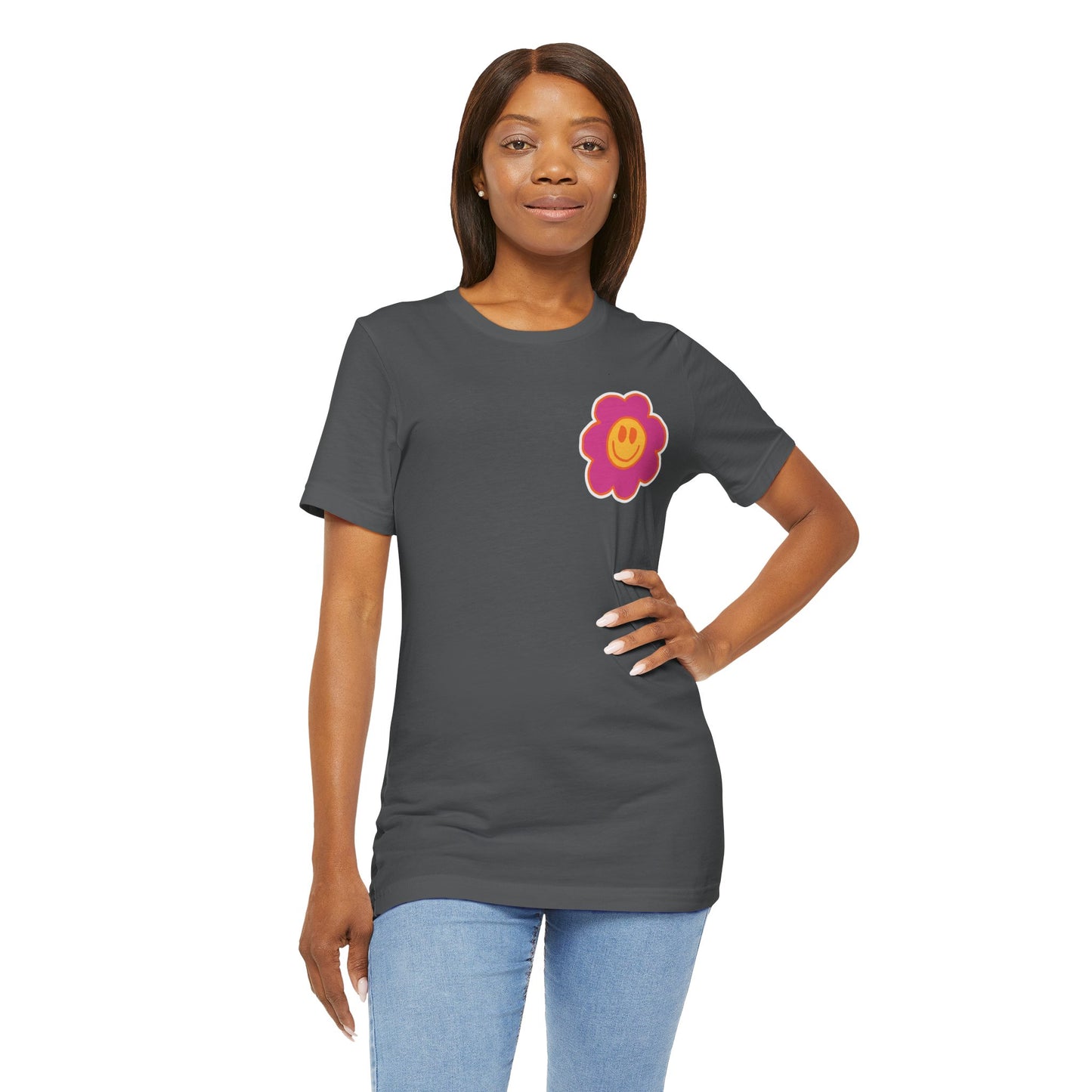 Hippie Happy 60's Retro Short Sleeve Tee Sizes S-2xl