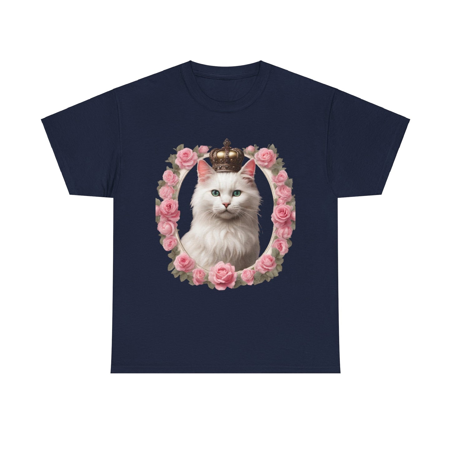 Coquette Kitty Cat Princess Women's Plus Cotton Short Sleeved Tee Size xl-5xl