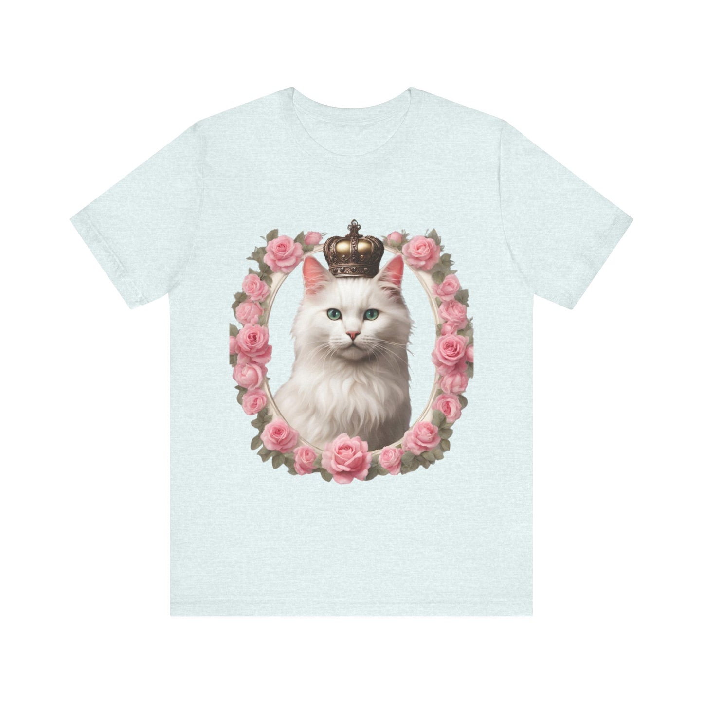 Coquette Kitty Cat Princess Women's Jersey Short Sleeved Tee Size S-2xl