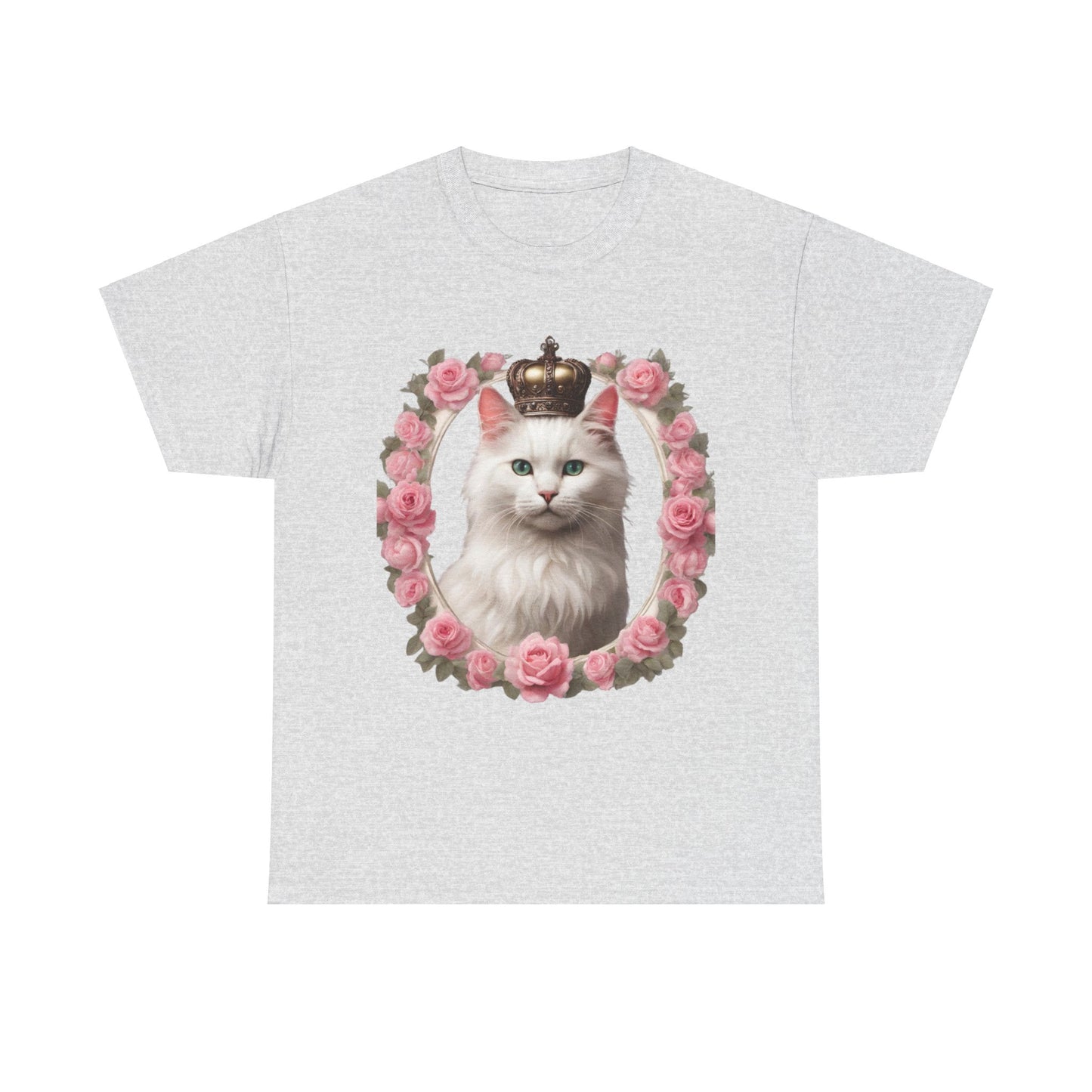 Coquette Kitty Cat Princess Women's Plus Cotton Short Sleeved Tee Size xl-5xl