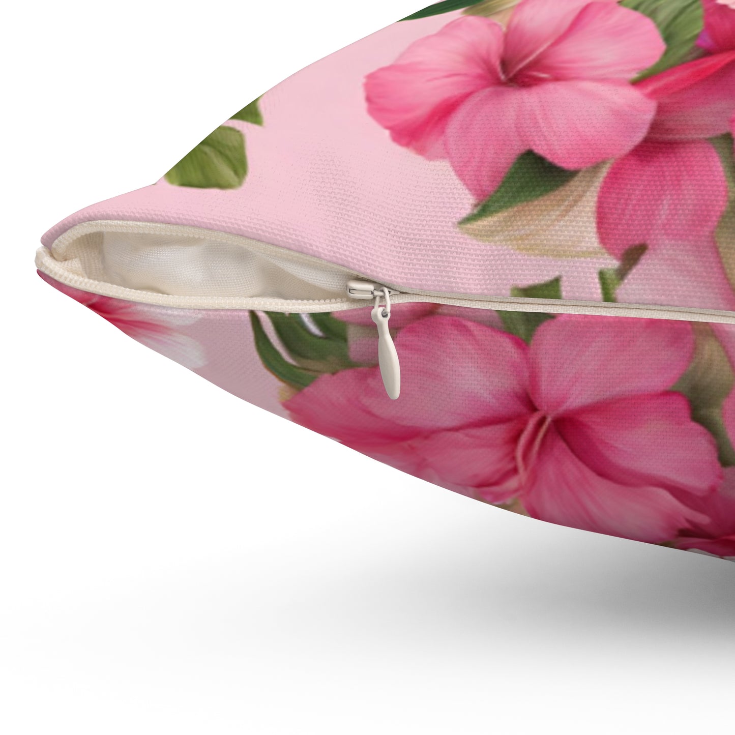 Hawaiin Flower Pink German Shephard Double Sided Square Pillow Multiple Sizes