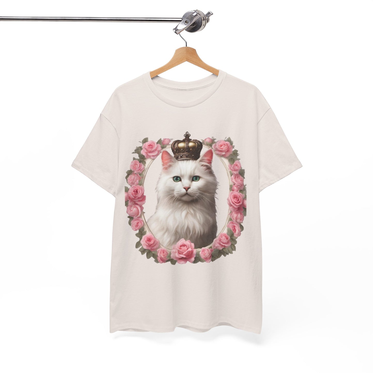 Coquette Kitty Cat Princess Women's Plus Cotton Short Sleeved Tee Size xl-5xl