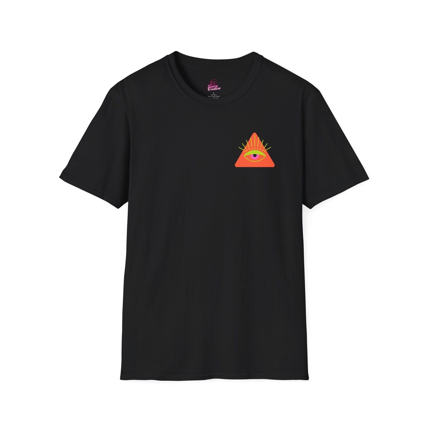 Trippy Mushrooms Double Sided Women's Plus Softstyle Tee Sizes xl-5xl