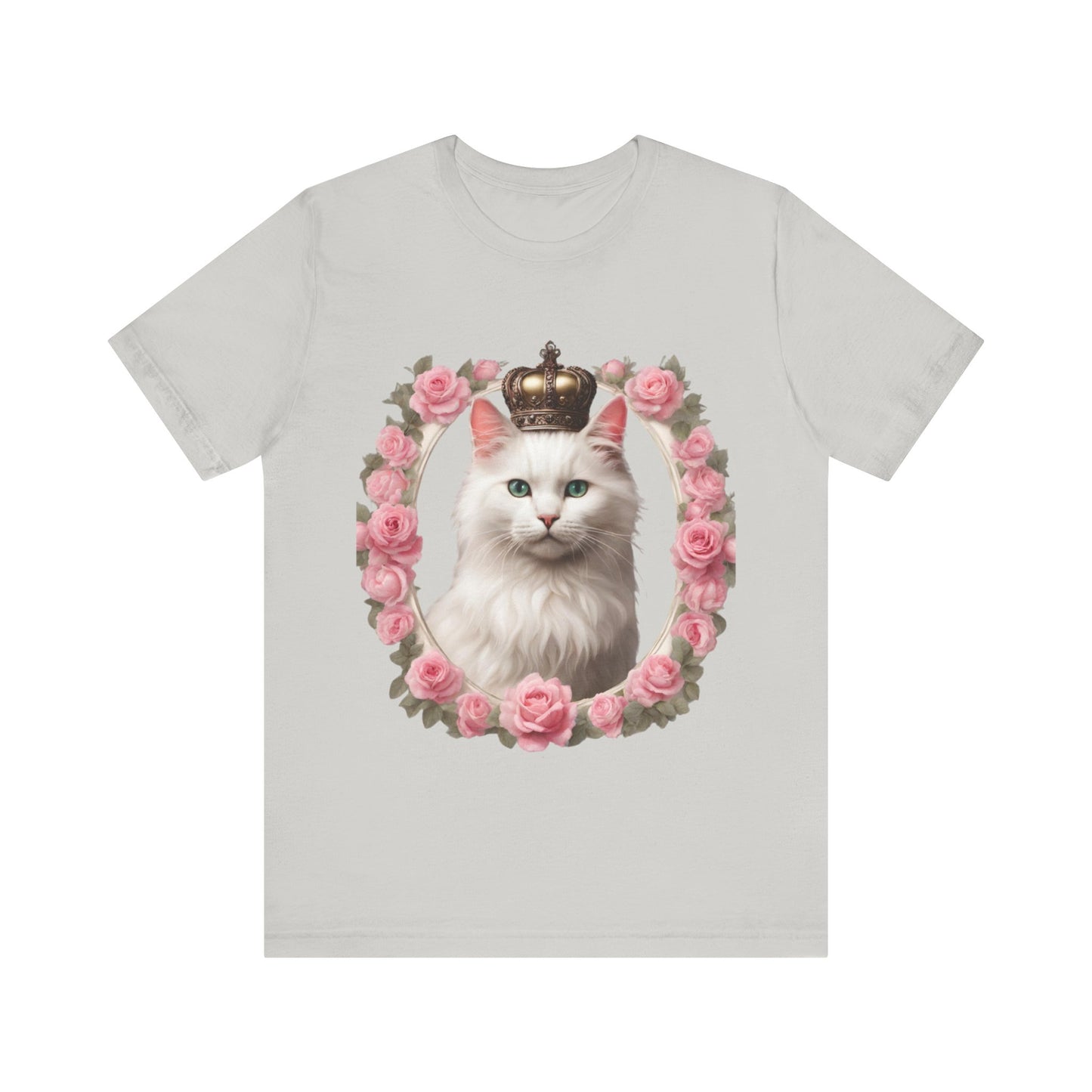 Coquette Kitty Cat Princess Women's Jersey Short Sleeved Tee Size S-2xl