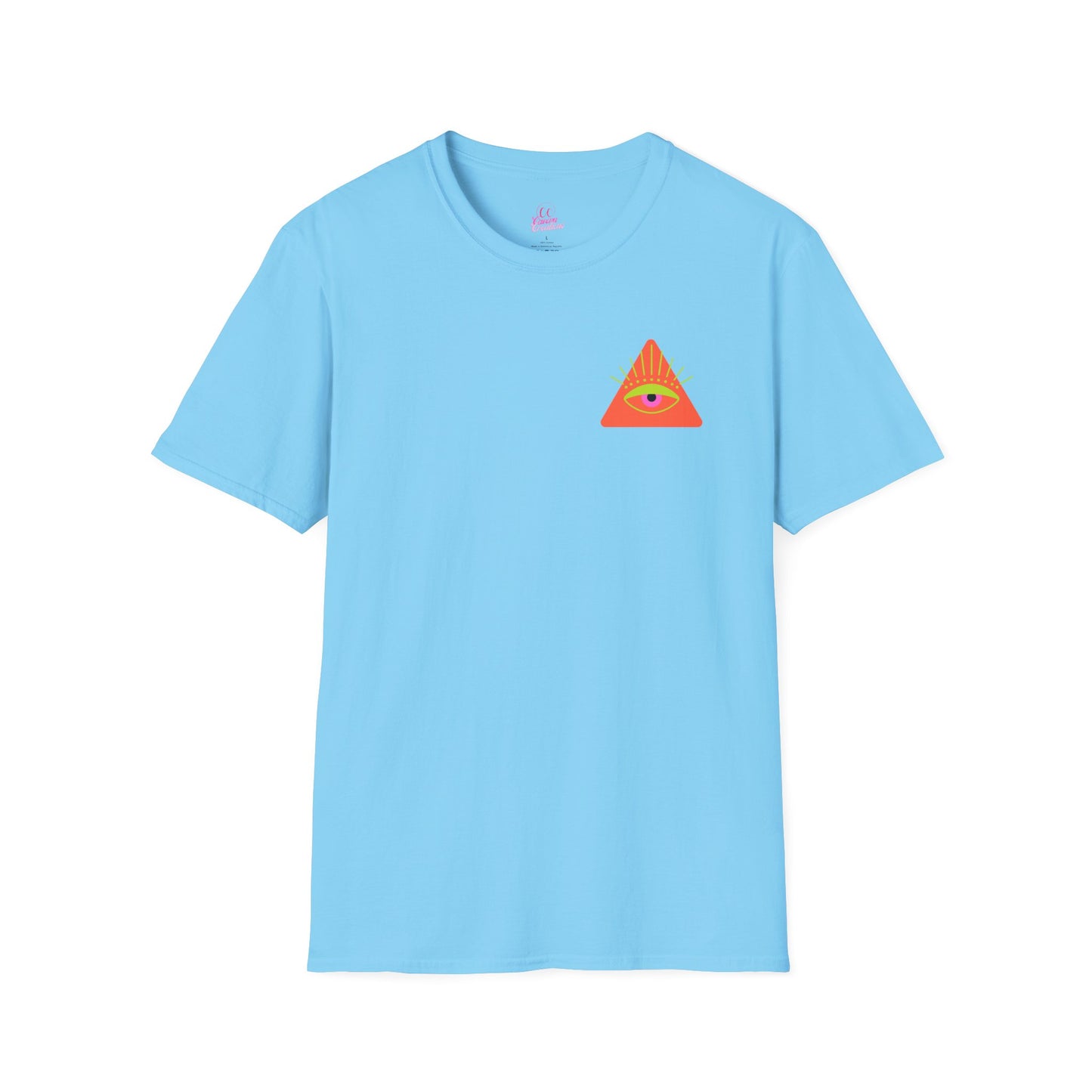 Trippy Mushrooms Double Sided Women's Plus Softstyle Tee Sizes xl-5xl