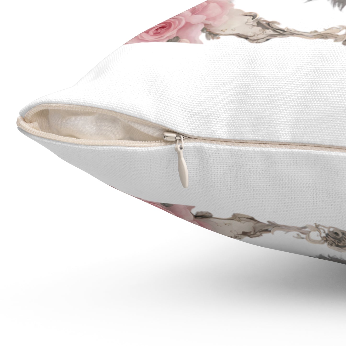 Coquette Kitty Cat Pink Rose Princess Double Sided Square Pillow Multiple Sizes