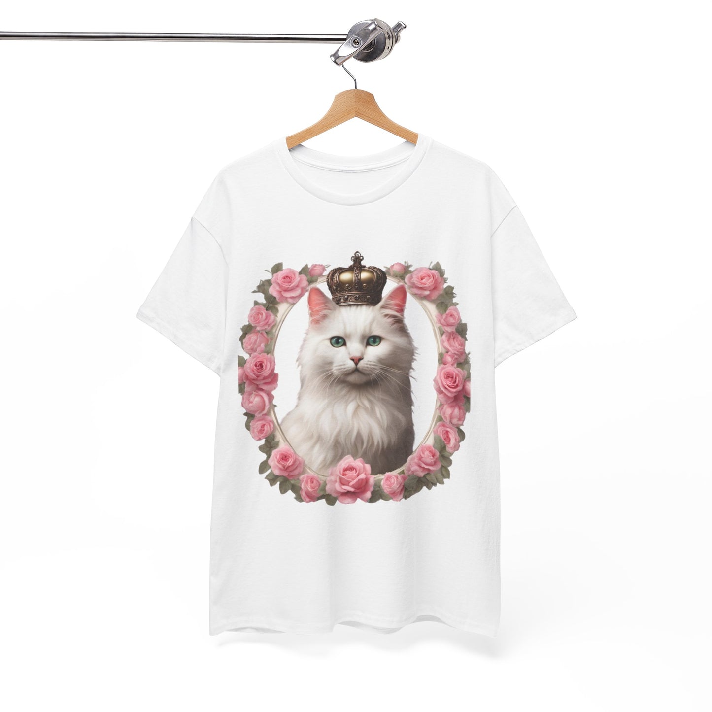 Coquette Kitty Cat Princess Women's Plus Cotton Short Sleeved Tee Size xl-5xl