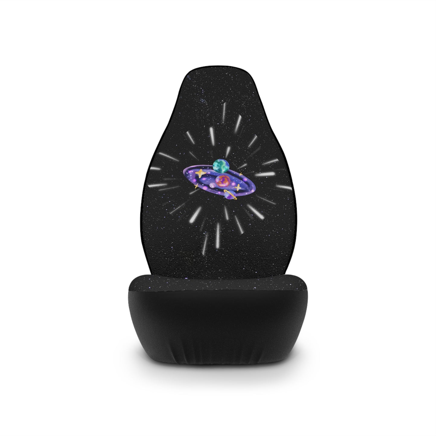 Hyperdrive Warp Speed Galaxy Space Car Seat Covers