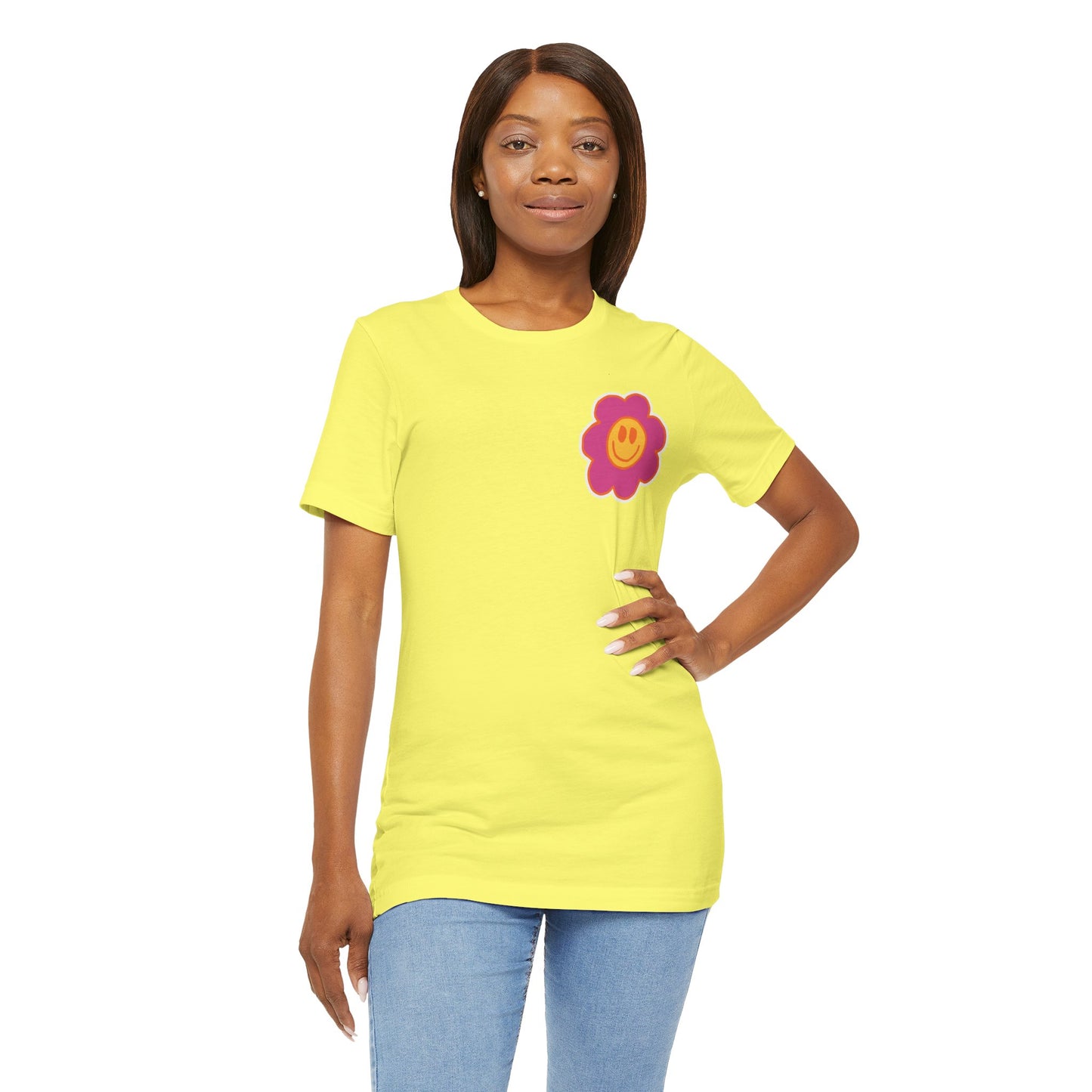 Hippie Happy 60's Retro Short Sleeve Tee Sizes S-2xl