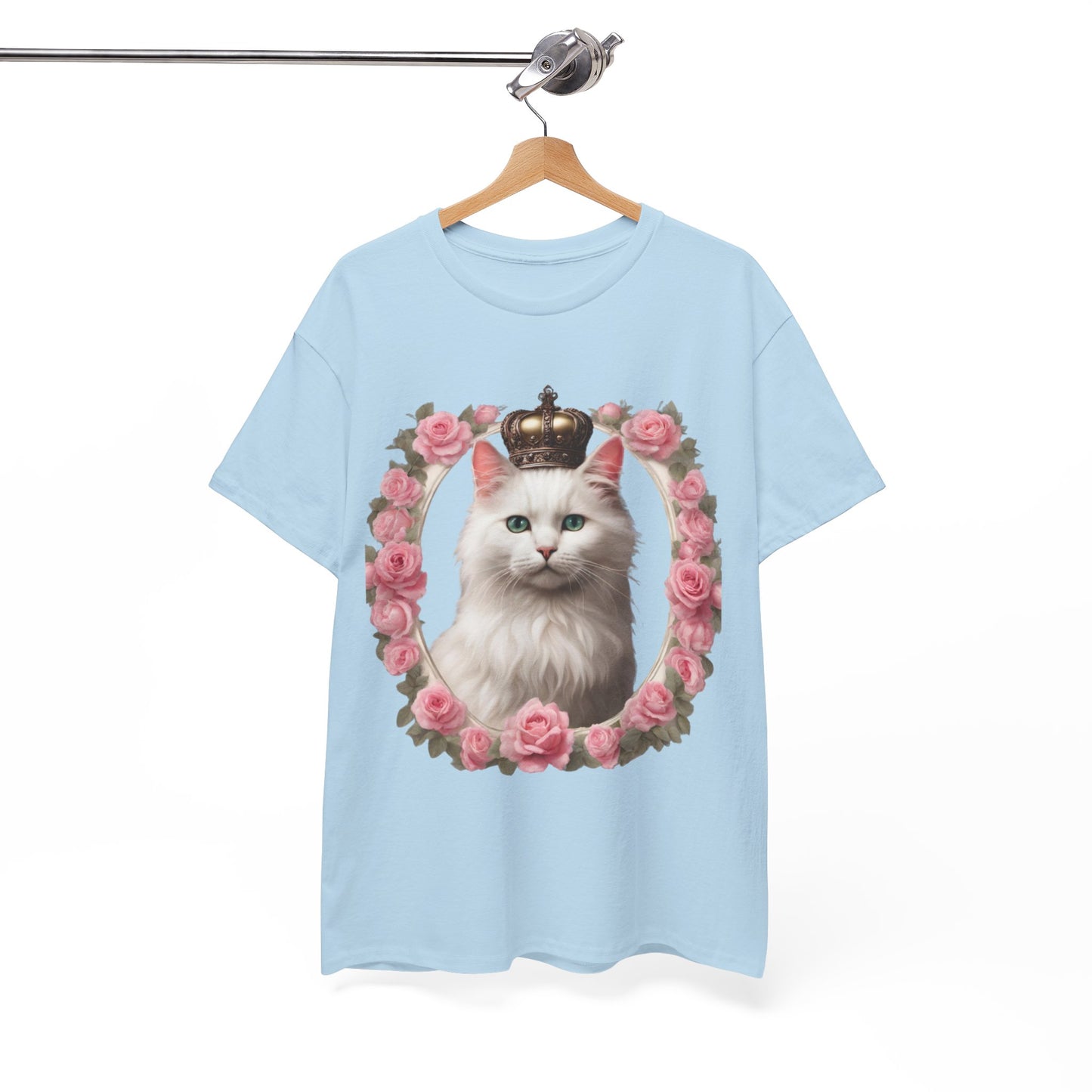 Coquette Kitty Cat Princess Women's Plus Cotton Short Sleeved Tee Size xl-5xl