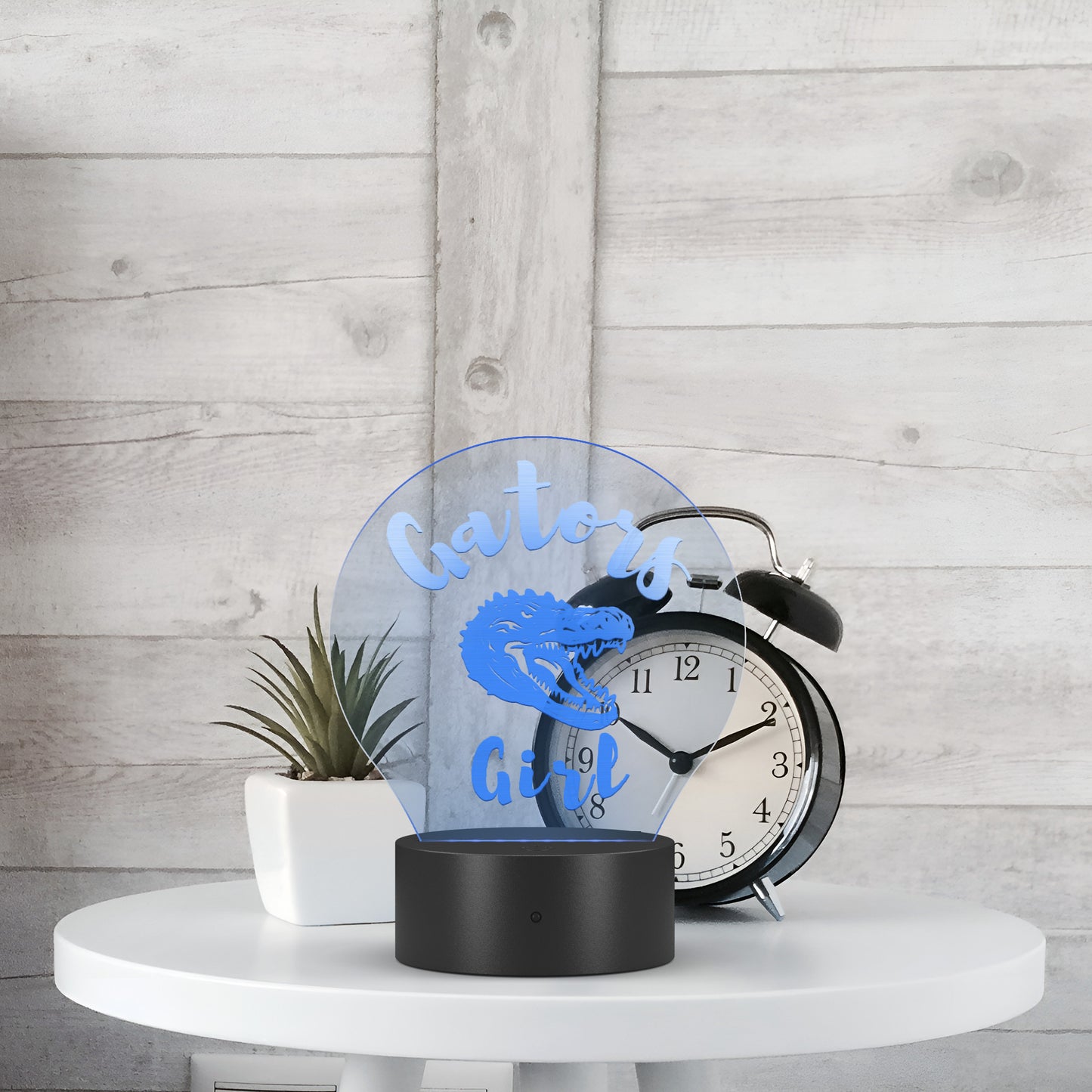 Gators Girl University Acrylic LED Table Light