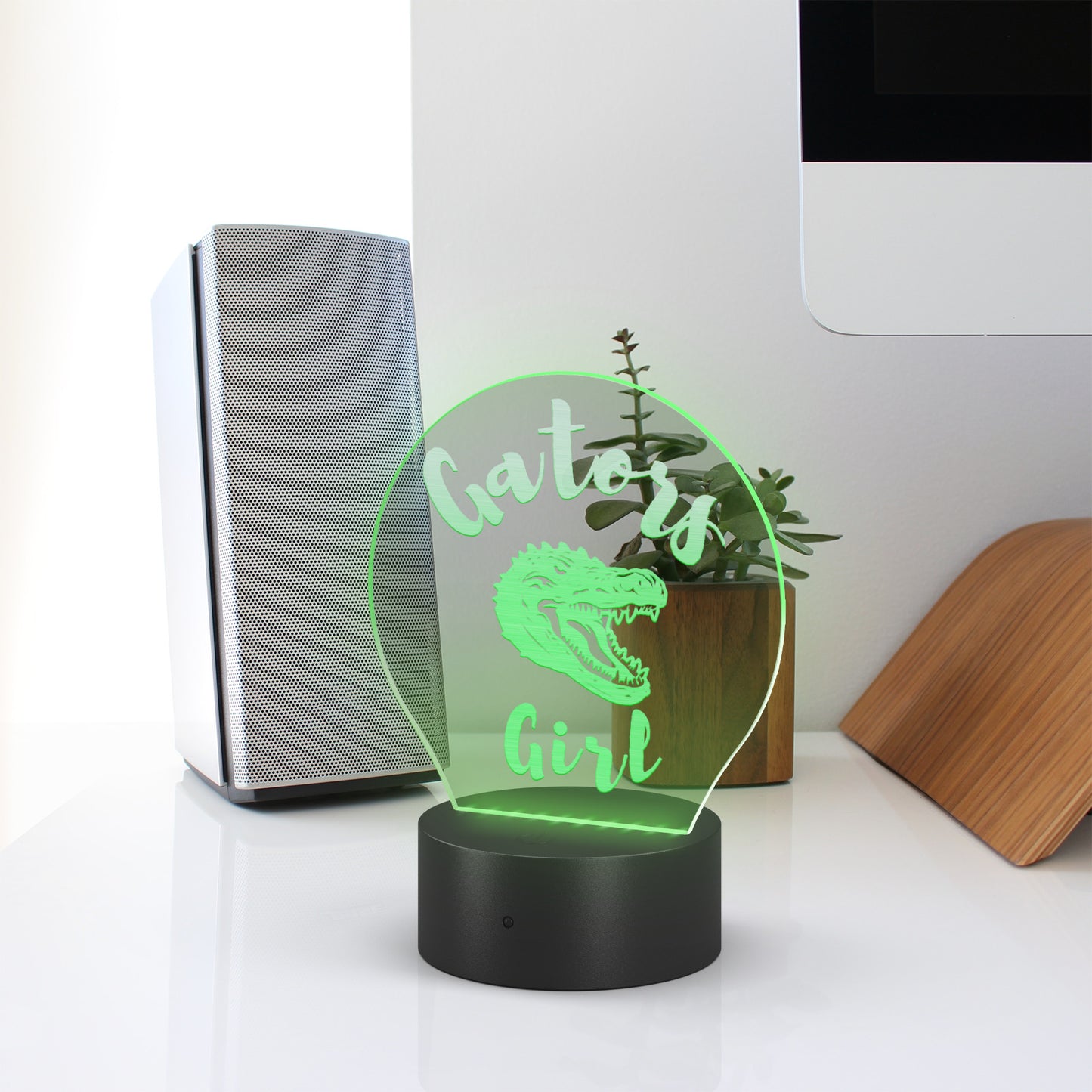 Gators Girl University Acrylic LED Table Light