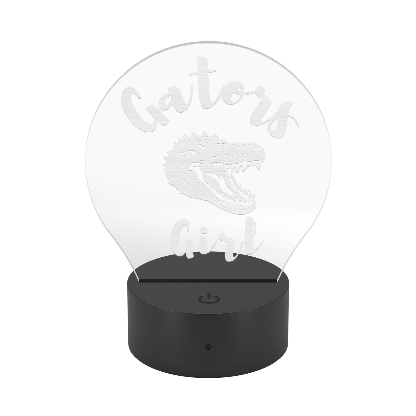 Gators Girl University Acrylic LED Table Light