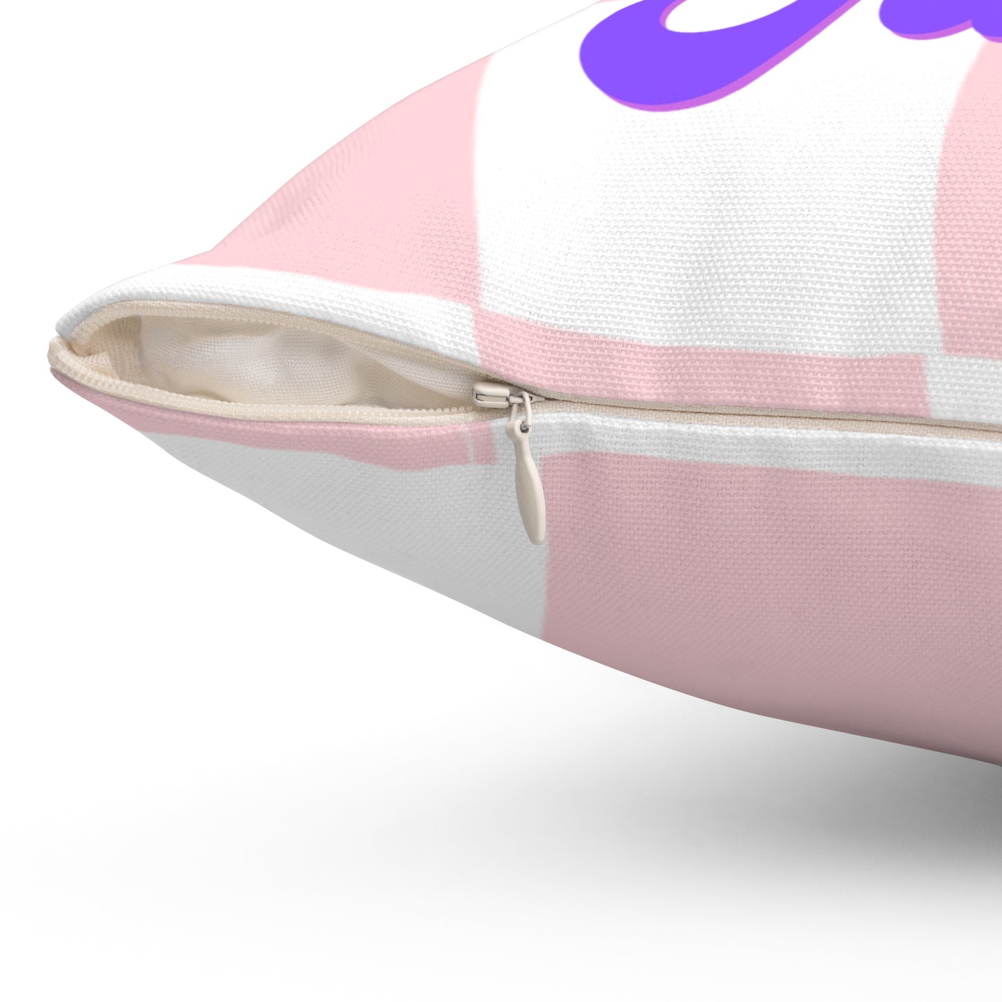 Hey Ya'll Pink & Purple Cowgirl Square Pillow Multiple Sizes